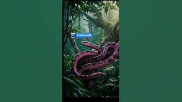 GIANT SNAKE|GIANT PYTHON|ABANDONED BUS #ai #phyton #subscribe #trending #animation #pyton #feedshort