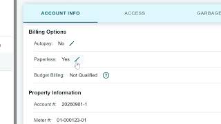 Enroll in myOrem Paperless Billing