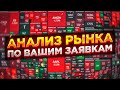 Анализ рынка по вашим заявкам. Большой разбор и розыгрыш.