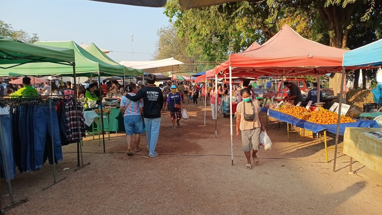 ไทบ้าน มิวสิค กำลังถ่ายทอดสด! ตลาเนัดวันอังคาร คลองพิไกล อ.พรานกระต่าย จกำแพงเพชร