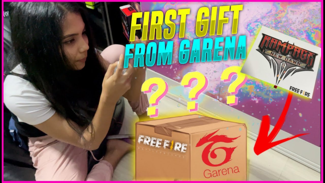 1ST GIFT FROM GARENA 😮🔥 | UNBOXING | WHAT'S INSIDE ??? | BLACKPINK GAMING
