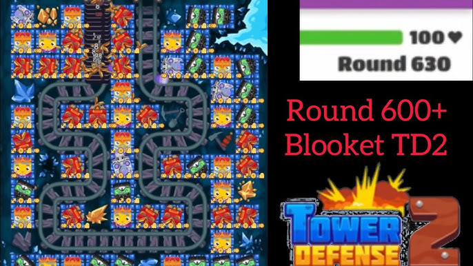 How far can chicks go on tower defense blooket? #blooket #towerdefence