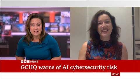 Dr Stephanie Hare BBC analysis of National Cyber Security Centre blogposts on AI and cybersecurity