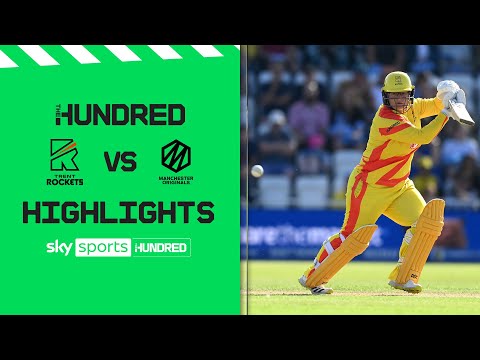 A thumping nine-wicket victory 🔥 | Trent Rockets vs Manchester Originals | Hundred Highlights!