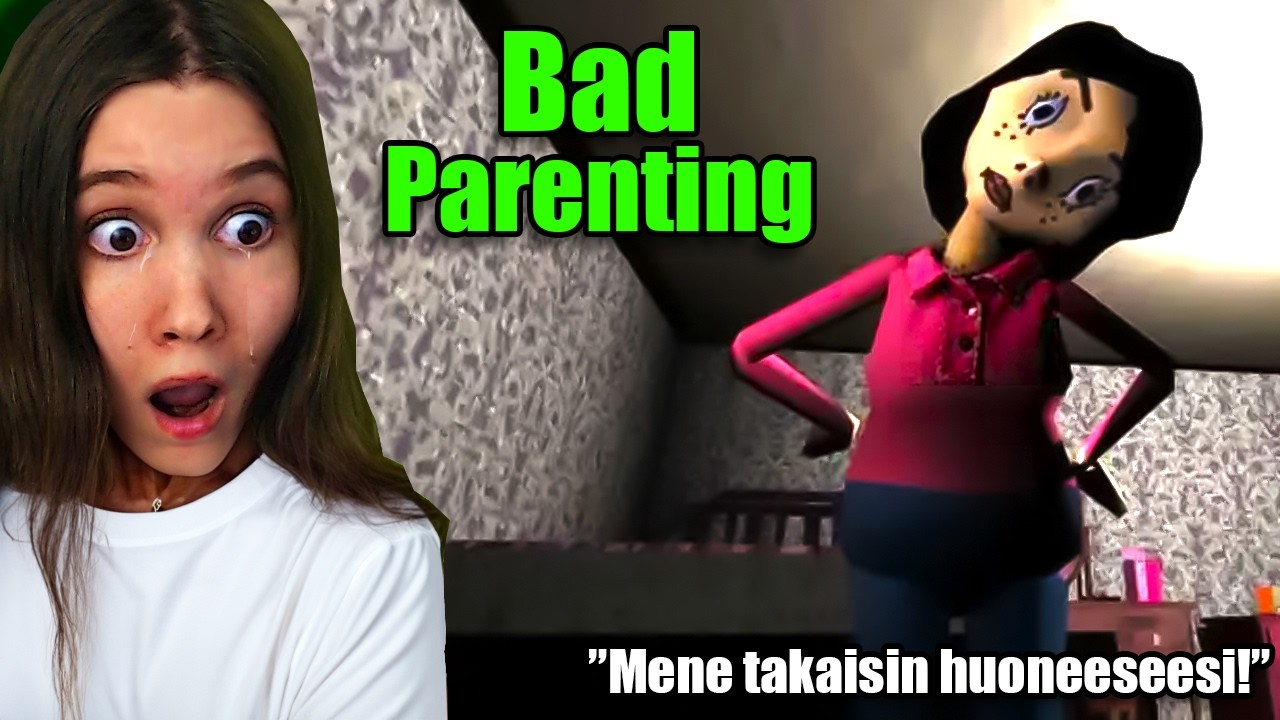 Tää On JÄRKYTTÄVIN PELI, Jota Olen Koskaan Pelannut Kanavallani! (BAD PARENTING)