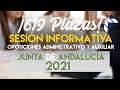 ¡¡619 plazas para Administrativos y Auxiliares de la Junta de Andalucía!!