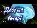 Добрый вечер! Пожелание спокойного вечера для Вас и Ваших близких.