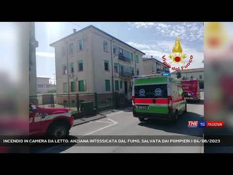 INCENDIO IN CAMERA DA LETTO: ANZIANA INTOSSICATA DAL FUMO, SALVATA DAI POMPIERI | 04/08/2023