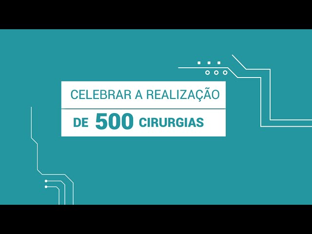 IBCR • 500 CIRURGIAS REALIZADAS