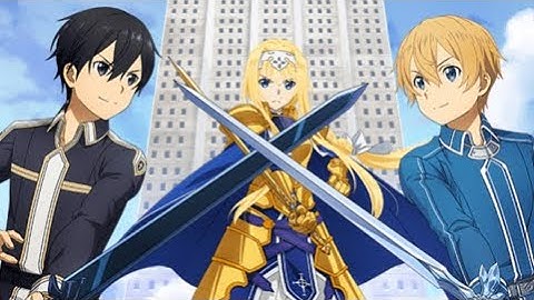 SAOMD | Kirito , Eugeo & Alice