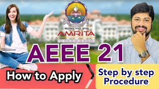 AEEE 2021 Slot Booking Started//Amrita Universitiy Phase 2 Engineering Entrance Exam 21