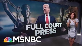 President Trump Suggests He Is Being ‘Persecuted’ By His Legal Enemies | Velshi \& Ruhle | MSNBC