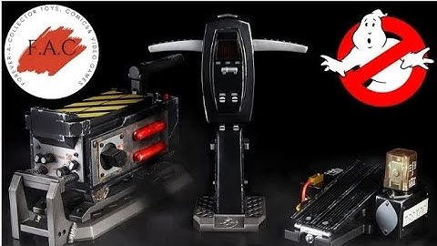 Ghostbusters Plasma Series HasLab Two in the Box! Ghost Trap and P.K.E. Meter