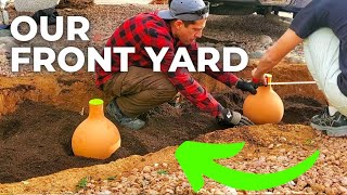 A hidden garden watering system! // Unboxing and Setting up Ollas