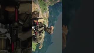 Jumping from the highest point in JUST CAUSE 4