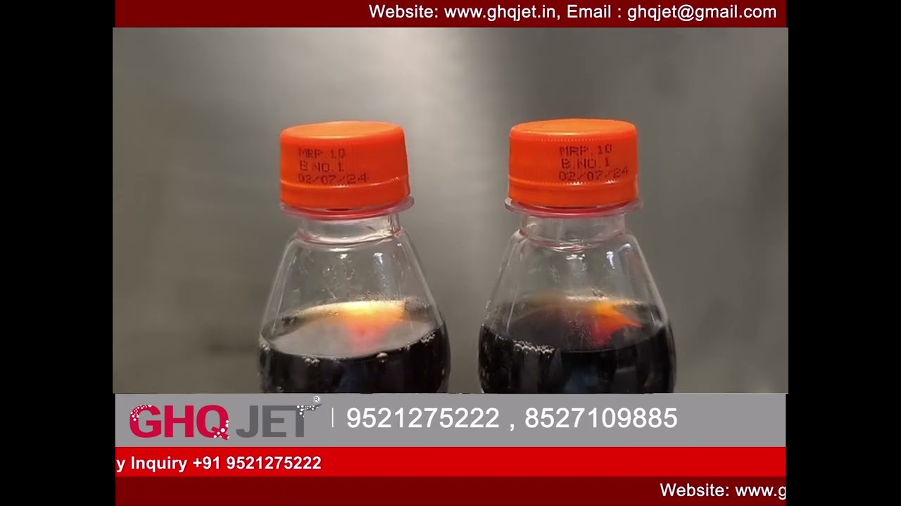 Water Bottle & Cold Drink Bottle Batch Coding Printer,  North India's Best Date Coding CIJ Printer