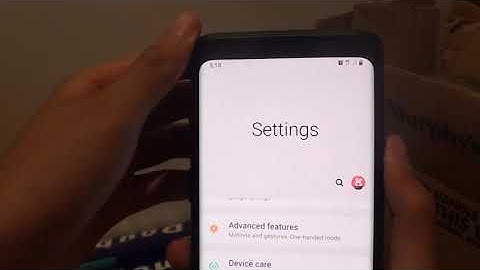 Samsung Galaxy S9: How to Enable / Disable Auto Restart