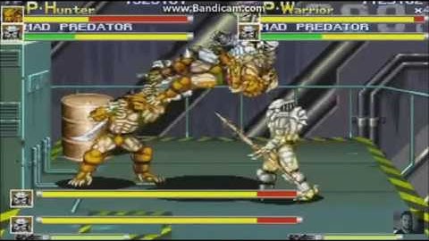 avp arcade all boss battles and ending