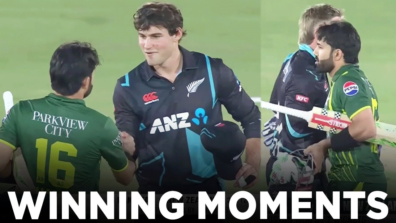 Winning Moments | Pakistan vs New Zealand | 2nd T20I 2024 | PCB | M2E2A ...