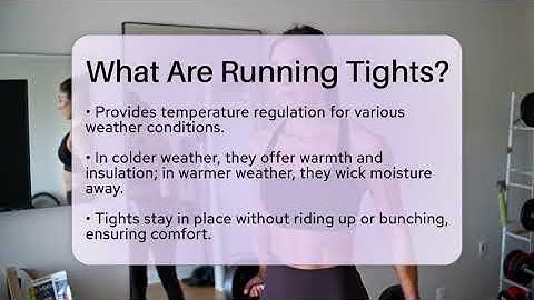 What Are Running Tights? - Running Beyond Limits