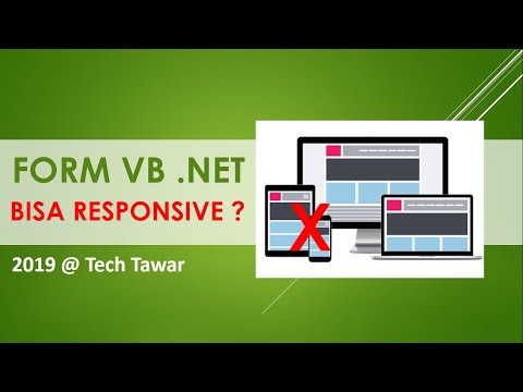 Cara Membuat Form Reponsive di VB .NET