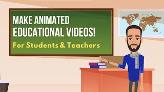 How to create Animated Educational Videos [Easy Animation Tutorial for school projects!] Assignments screenshot 3