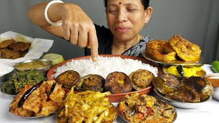 FOOD BENGALI THALI MUKBANG EATING SHOW