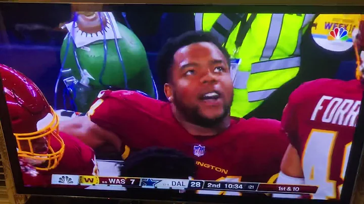 Daron Payne FIGHT Aftermath Punched by Washington ...