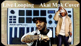 50 Cent - Outta Control ft Mobb Deep [Live looping, Remix, Akai Mpk Cover] #shorts