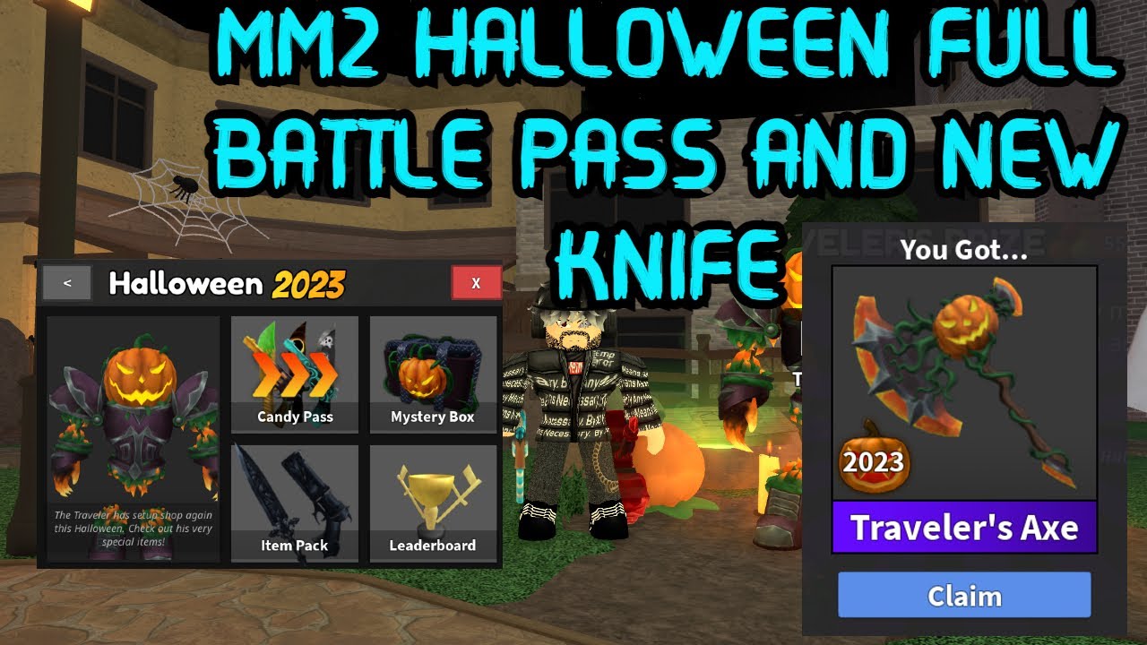 ROBLOX MURDER MYSTERY 2 (MM2) Halloween 2023 Legendary Traveler Knife & Gun  Set! £2.81 - PicClick UK