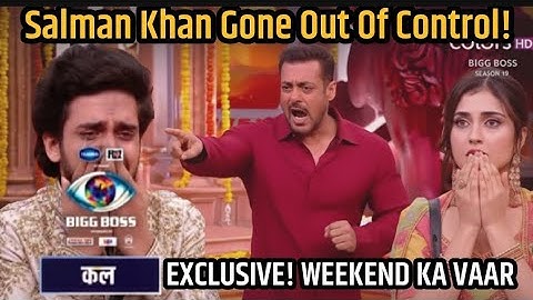 SHOCKING! Bigg Boss 19 Weekend Ka Vaar: Salman Khan Loses Cool & Goes Out of Control! EVICTION Twist