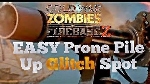Prone Pile Up Glitch Spot | Cold War Zombies - Firebase Z Glitches/Exploits