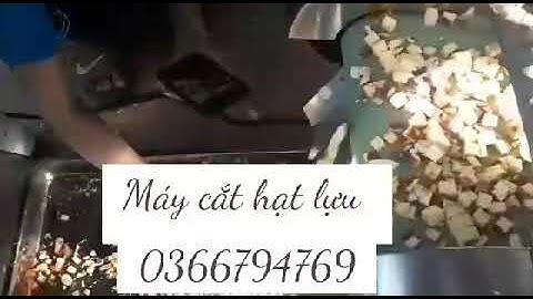 Máy cắt hạt lựu khoai lang,khoai tây,củ cải,carot,cắt hạt lựu củ quả