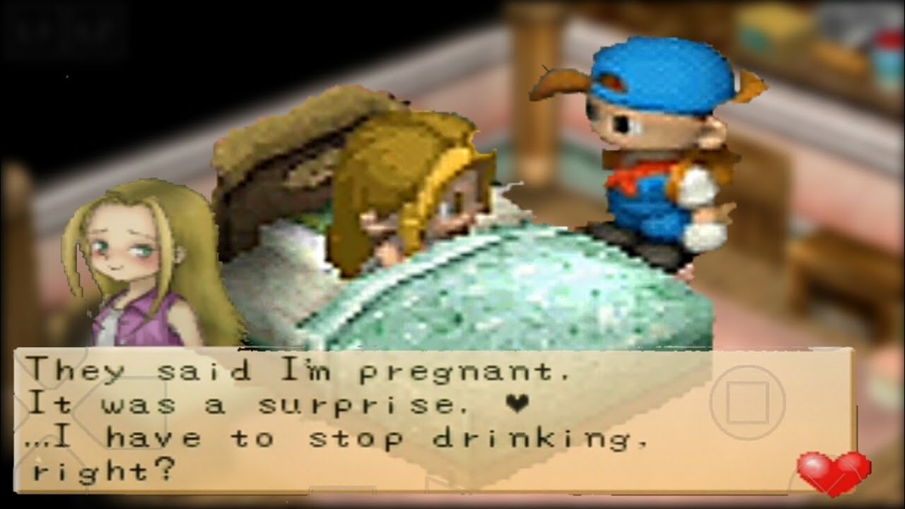 Harvest Moon Back To Nature Karen Is Pregnant! OMG! What I've Done