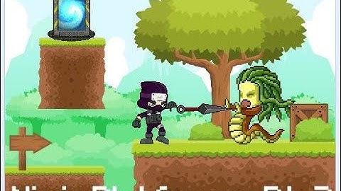 Scratch Tutorial | Ninja Platformer | Part 2 | How to make a platformer game in scratch