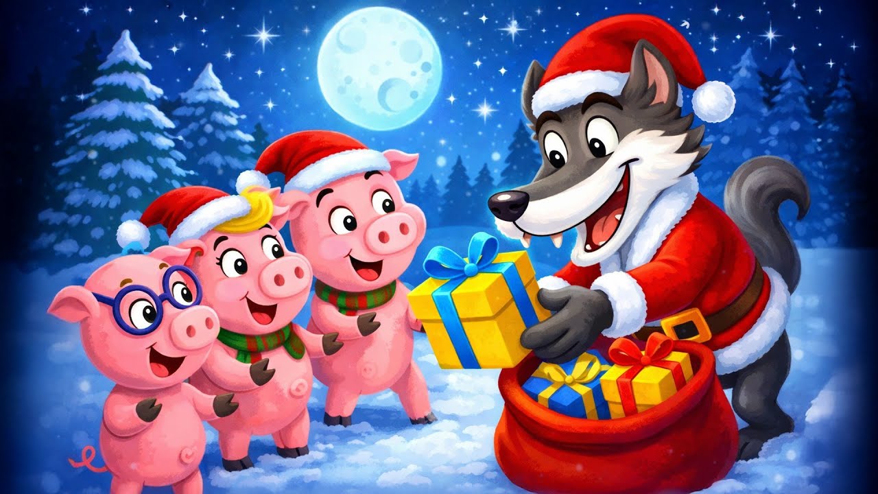 The Big Bad Wolf Learns the True Meaning of Christmas