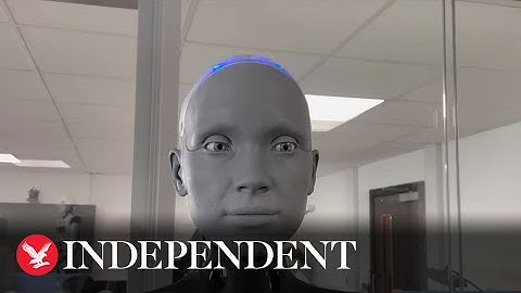 Highly advanced AI robot speaks several languages
