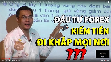 [SƠN FOREX] - Tại Sao Đầu Tư Forex Có Thể Kiếm Tiền Và Đi Khắp Mọi Nơi ?