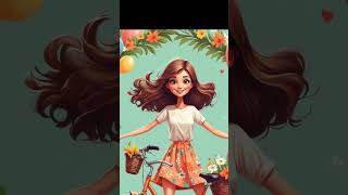 Happy Spring Celebration - Vector Illustration Animation