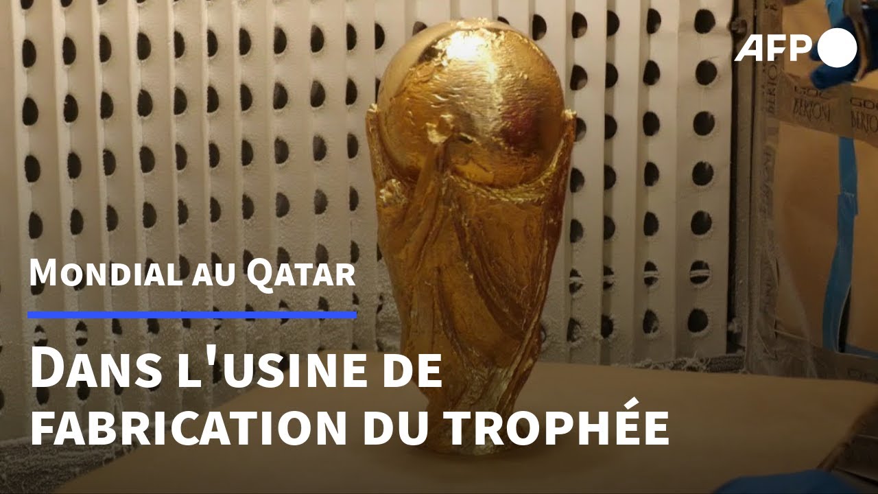 Coupe du monde 2022: le trophée, une fabrication italienne