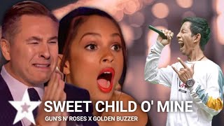 Golden Buzzer: Filipino This Super Amazing Voice Very Extraordinary Singing Song Sweet Child O&#39; Mine