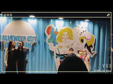 🎃🎃2020桃園萬聖城&變裝演唱會🎃🎃#WeiJieVlog 16