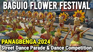 Baguio City’s Panagbenga 2024 Grand Street Parade (Lower Session Road View) + Dance Competition