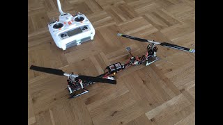 INAV powered Micro Variable Pitch Bicopter - stable tune