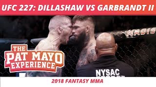 2018 Fantasy MMA: UFC 227 - Dillashaw vs Garbrandt II DraftKings Picks & Preview