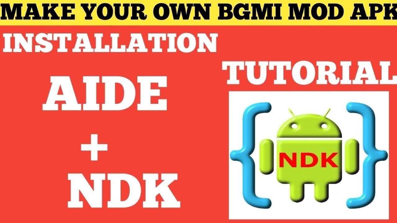 How to setup AIDE + NDK FILE All files Download link in Description ...