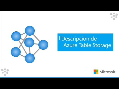 Video: ¿Qué es el almacenamiento de tablas de Azure?