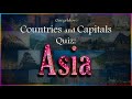 Asian Countries and Capitals Quiz | With Country Codes Alpha-2 and Alpha-3