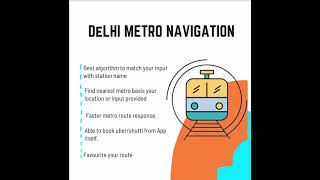 A Delhi Metro fare and route map  APP screenshot 3