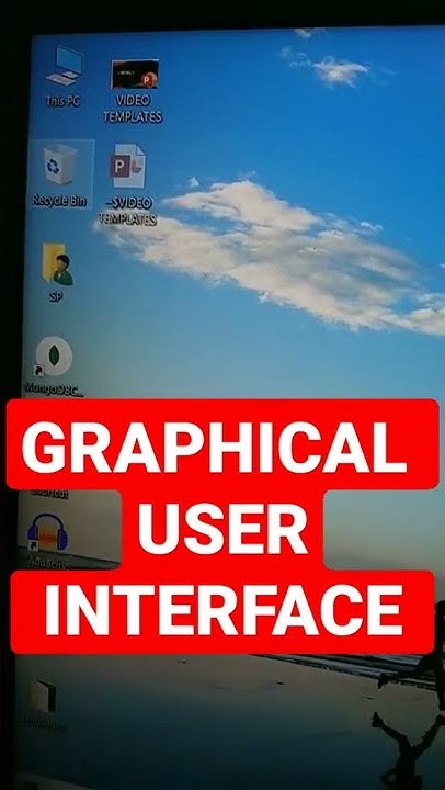 Graphical User Interface in hindi | GUI operating system | Explain GUI ...